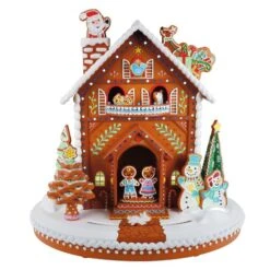 2022 Deck The Gingerbread House 10" TABLETOP