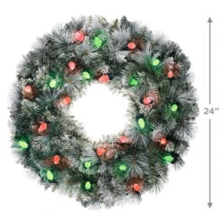 2020 Sound-a-Light 24" WREATH - INTERACTIVE MUSIC & LIGHT 6 2020 Sound-a-Light 24" WREATH - INTERACTIVE MUSIC & LIGHT -Hall M Ornaments Shop 1qfm3384 03