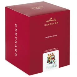 2020 Christmas Cabin -*Magic Light/Sound/Motion- Slightly Damaged Box -Hall M Ornaments Shop 5999qgo1774 04