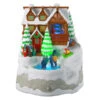 2020 Christmas Cabin -*Magic Light/Sound/Motion- Slightly Damaged Box
