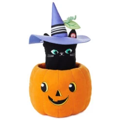 2021 Halloween Peek-a-Boo Cat - MUSIC & Motion PLUSH 15" TABLETOP